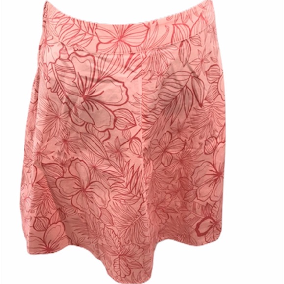 St John’s Bay Hibiscus Flower Skirt, Pink, 8P - Picture 8 of 8